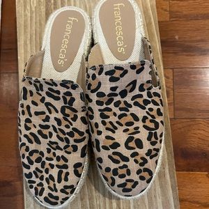 Francesca’s leopard slides